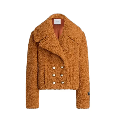 Short Double-Breasted Coat