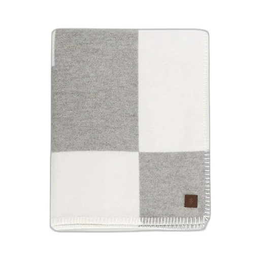 Eleventy Logo Wool-Cashmere Throw