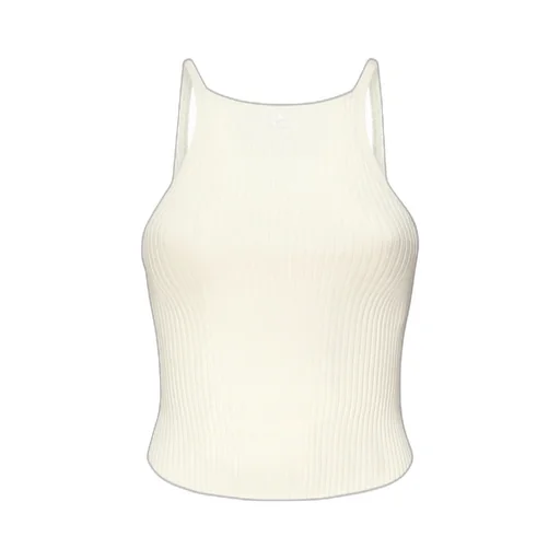 Courrges Logo Embroidered Knitted Top