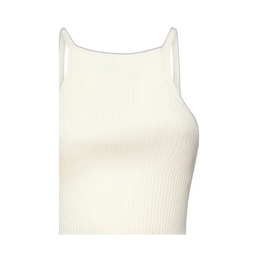 Courrges Logo Embroidered Knitted Top