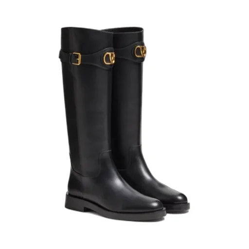 Vlogo Signature Calfskin Boot 30Mm