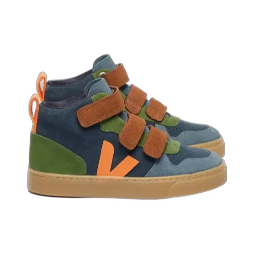 Touch-Strap Suede Trainers