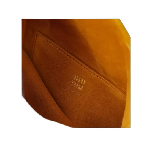 Suede Handbag With Tassels