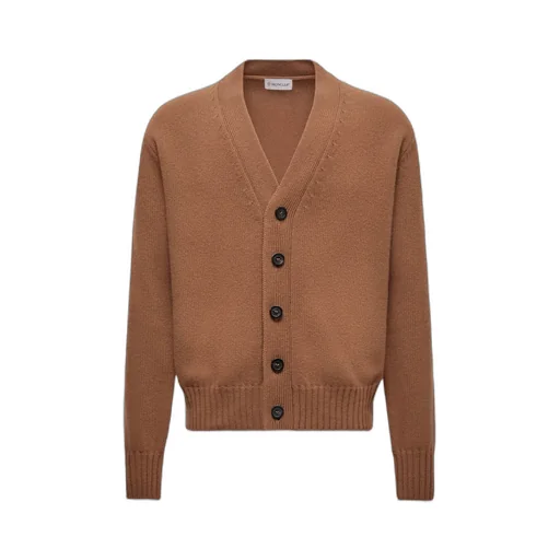 Moncler V-Neck Button-Up Cardigan