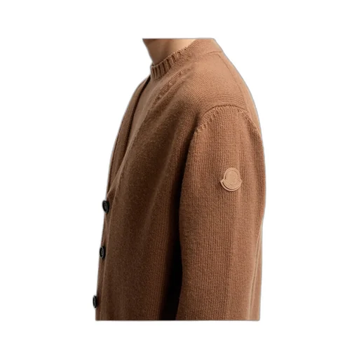 Moncler V-Neck Button-Up Cardigan