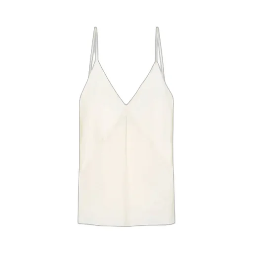 Satin Top With Spaghetti Straps