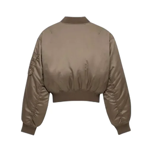 Bomber Jacket In Water-Repellent Nylon Serge