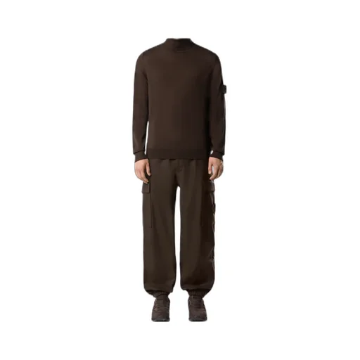 Loose-Fit Cargo Trousers With Elasticated Zipped Cuffs