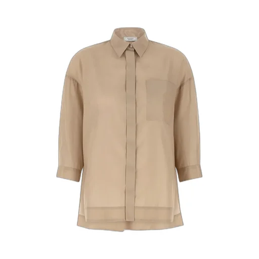 Peserico Asymmetric Hem Shirt
