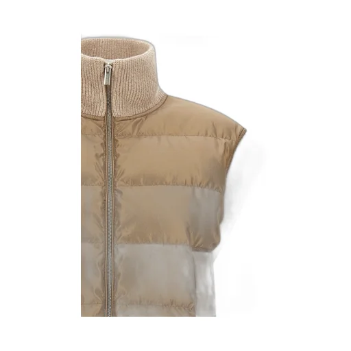 Peserico High-Neck Down Vest