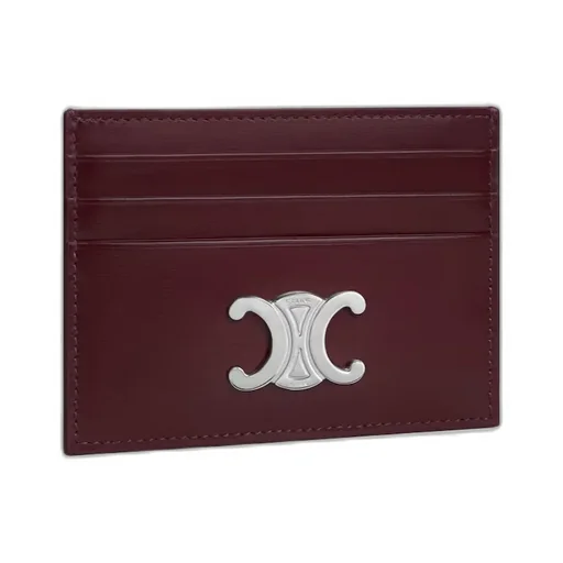 Card Holder Triomphe In Shiny Calfskin