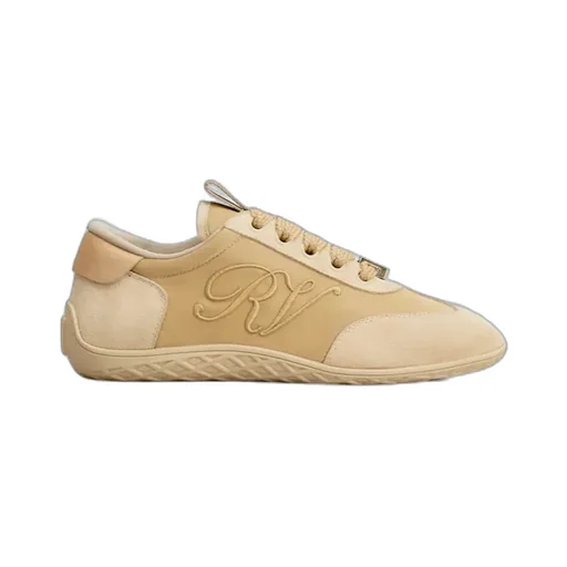 Viv Low Embroidered-Logo Sneakers