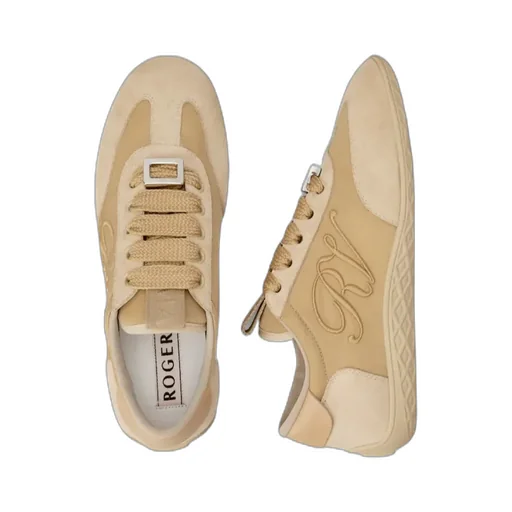 Viv Low Embroidered-Logo Sneakers