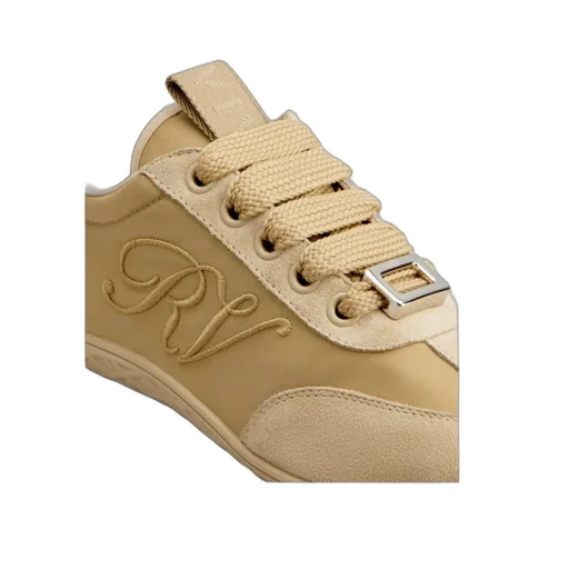 Viv Low Embroidered-Logo Sneakers