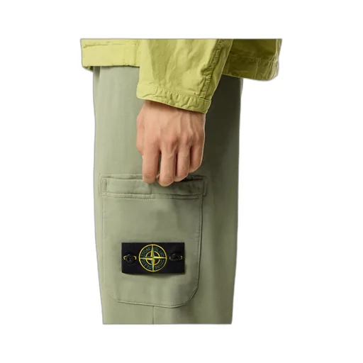 Patch-Pocket Cotton Track Pants
