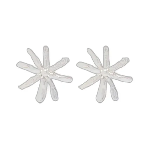 Simone Rocha Embellished Flower Earrings