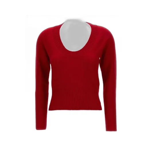 Scoop-Neck Cashmere Sweater