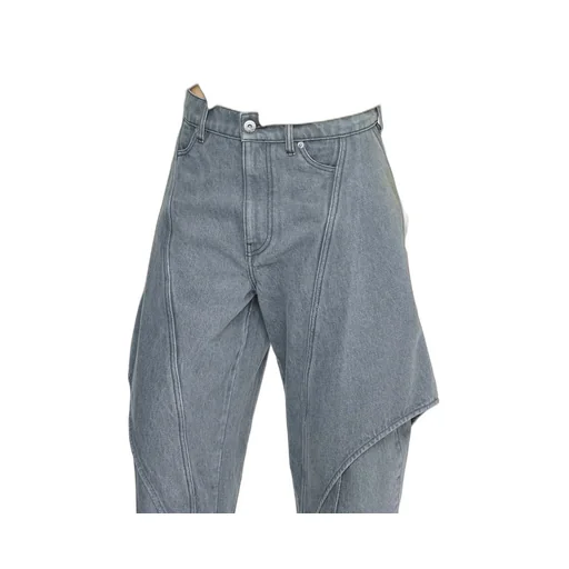 Panelled Denim Trousers