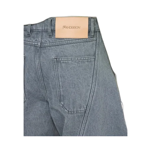 Panelled Denim Trousers