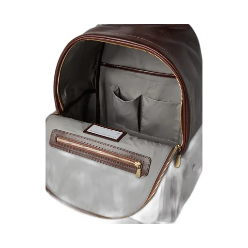 Brunello Cucinelli Zip-Up Travel Backpack