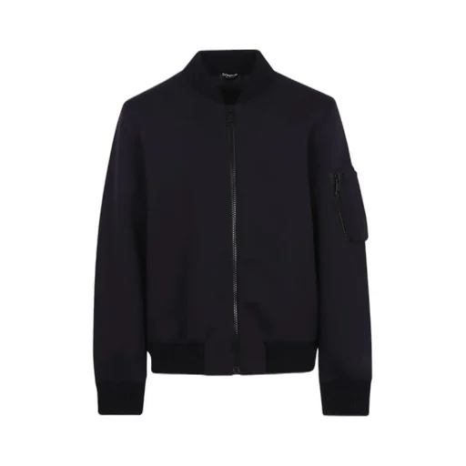 Zip-Fastening Bomber Jacket