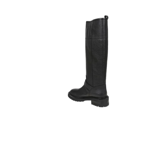 Via Roma 15 Negus Buckled Leather Boots