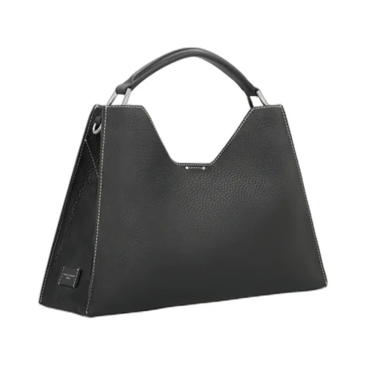 Aurora Leather Top-Handle Tote Bag