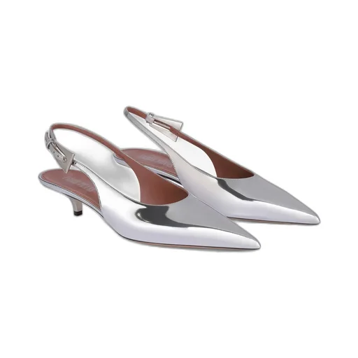 35Mm Slingback Pointed-Toe Pumps
