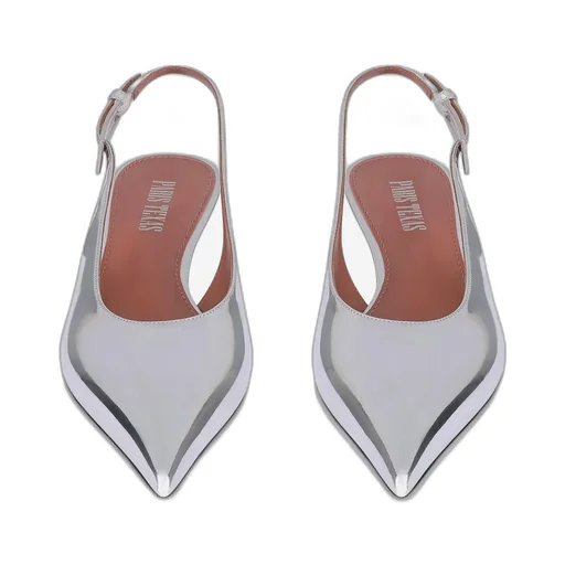 35Mm Slingback Pointed-Toe Pumps