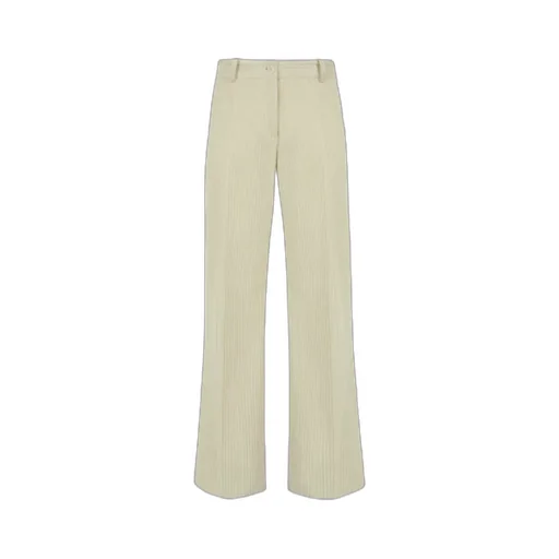 Corduroy Straight-Leg Trousers