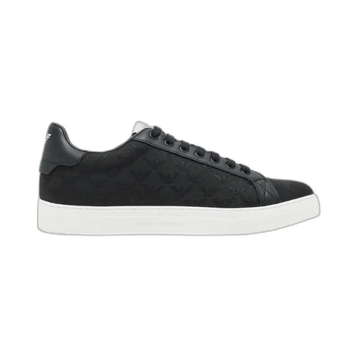 Lace-Up Eagle-Logo Sneakers