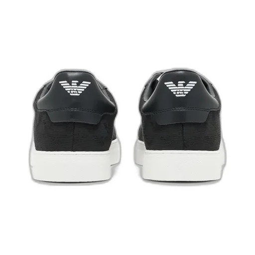 Lace-Up Eagle-Logo Sneakers