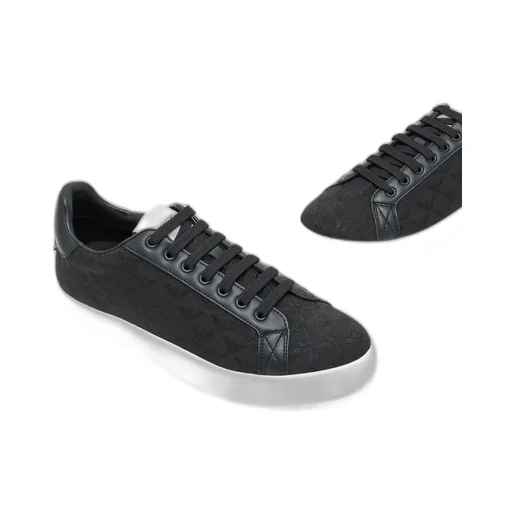 Lace-Up Eagle-Logo Sneakers