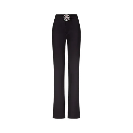 Straight-Leg Casual Pants
