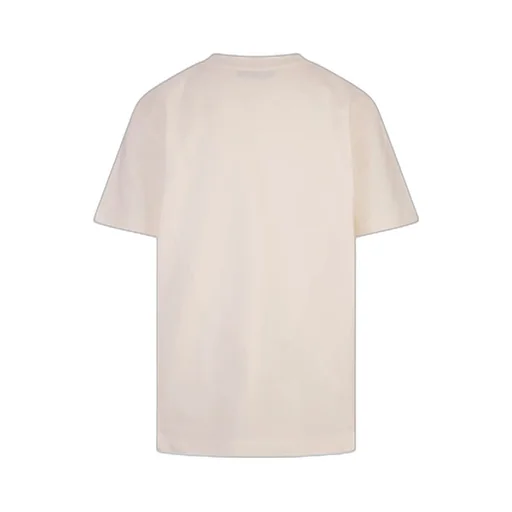 Msgm Logo Detailed Crewneck T-Shirt