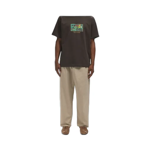 Pleated Cotton Trousers