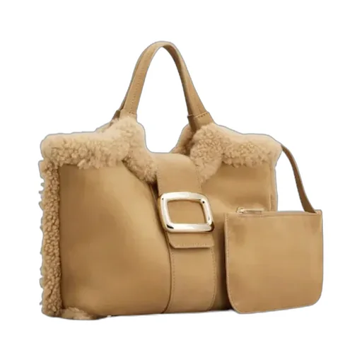 Roger Vivier Logo-Engraved Tote Bag