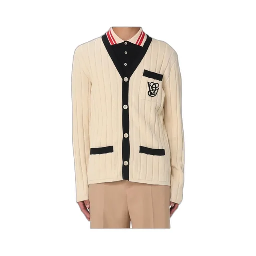 Monogram-Embroidered Cardigan