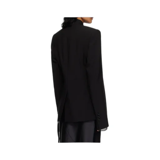 Sady Collarless Fitted Blazer