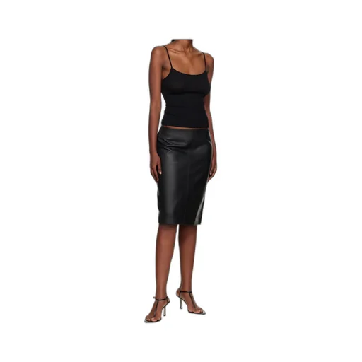 Ribbed Knitted Strap
