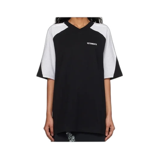 Hollow V-Neck T-Shirt