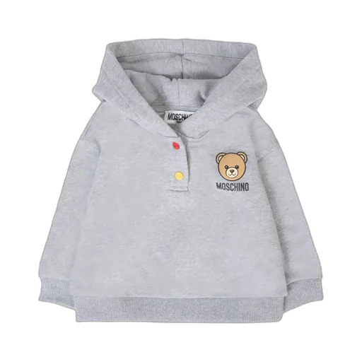Teddy-Print Hoodie