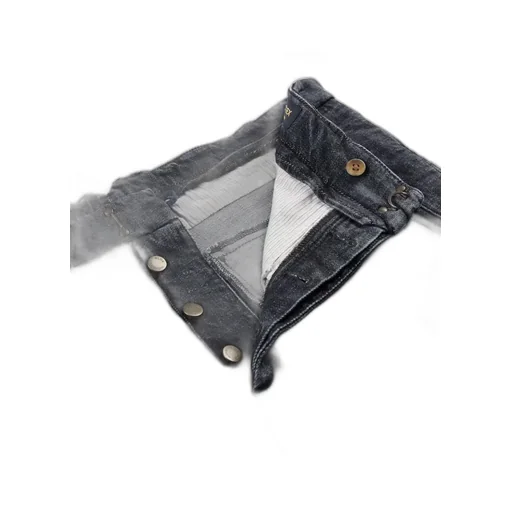 Pleated Jeans