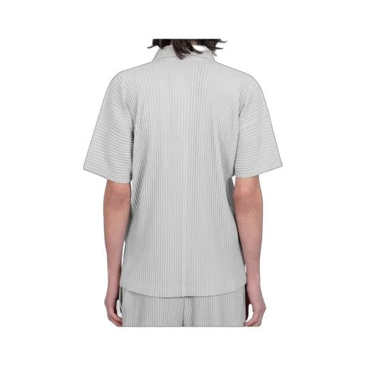 Pleated Polo Shirt