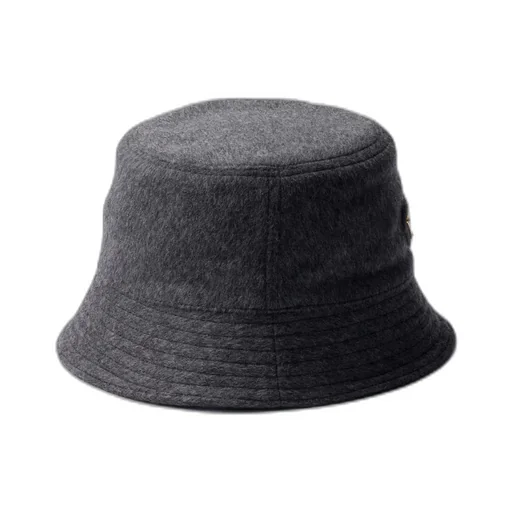 Prada Triangle-Logo Bucket Hat