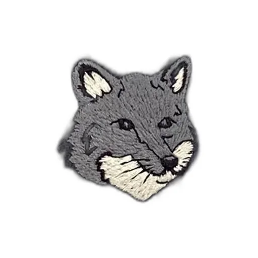 Maison Kitsuné Fox Head Large Beanie