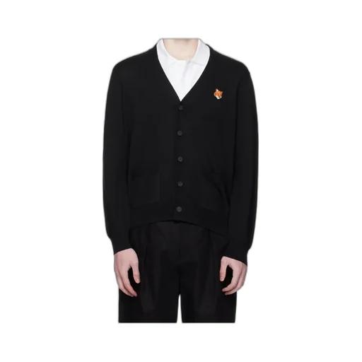 Maison Kitsuné Fox Head Regular Cardigan