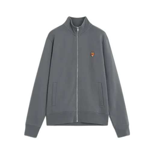 Maison Kitsuné Fox Head Zipped Regular Sweatshirt