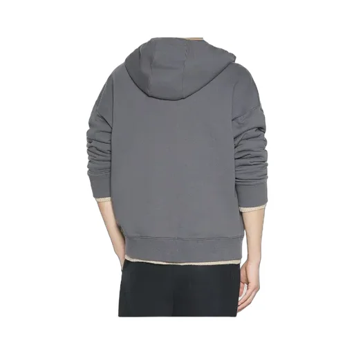 Maison Kitsuné Fox Head Zipped Oversized Hoodie