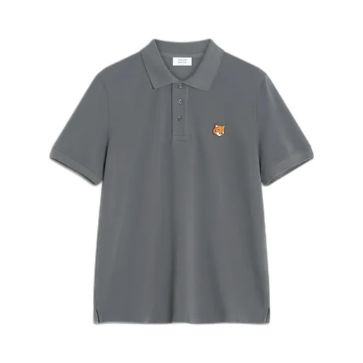 Maison Kitsun Fox Head Polo Shirt